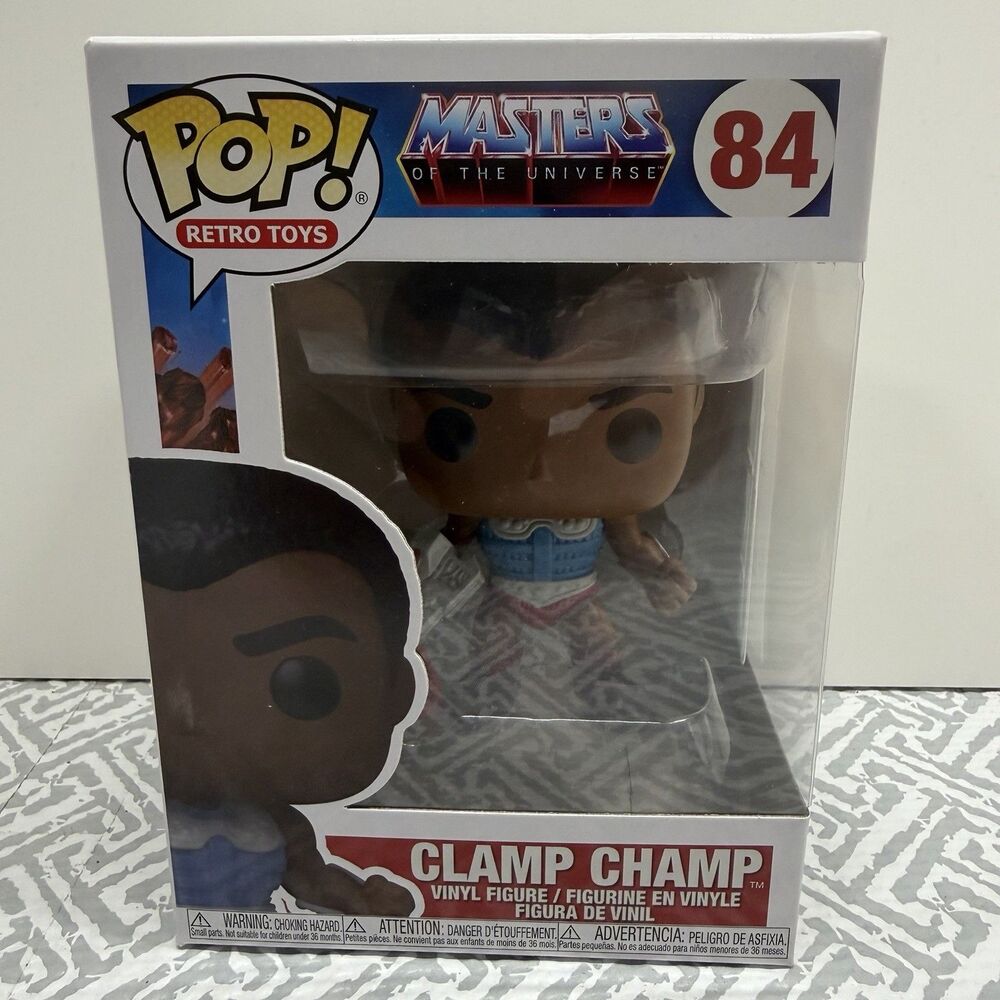 Funko Pop! Masters of the Universe - Clamp Champ #84 Retro Toys NIB MOTU